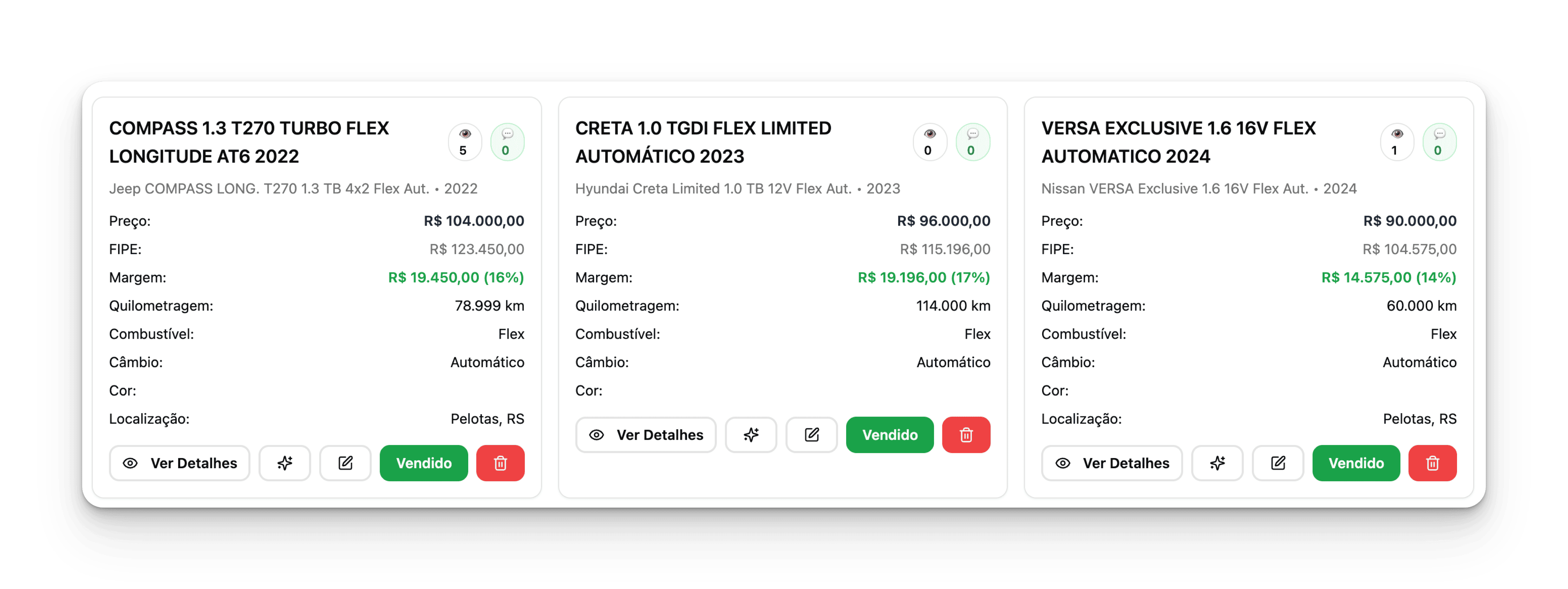 Catálogo inteligente